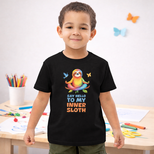 Kids Organic Cotton T-Shirt – Inner Sloth