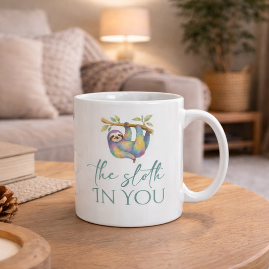 The Sloth In You Mug
