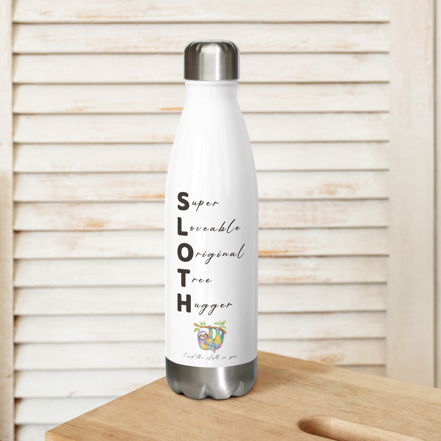S.L.O.T.H. Water Bottle