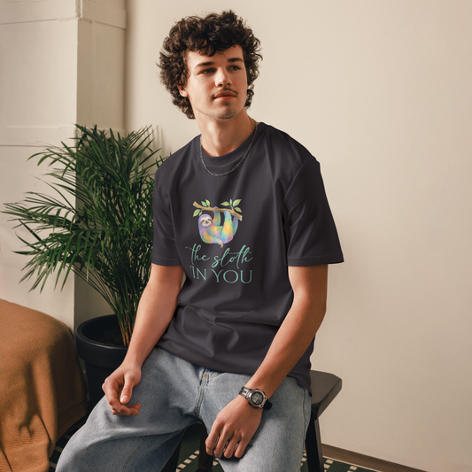 Organic Cotton T-Shirt — The Sloth in You