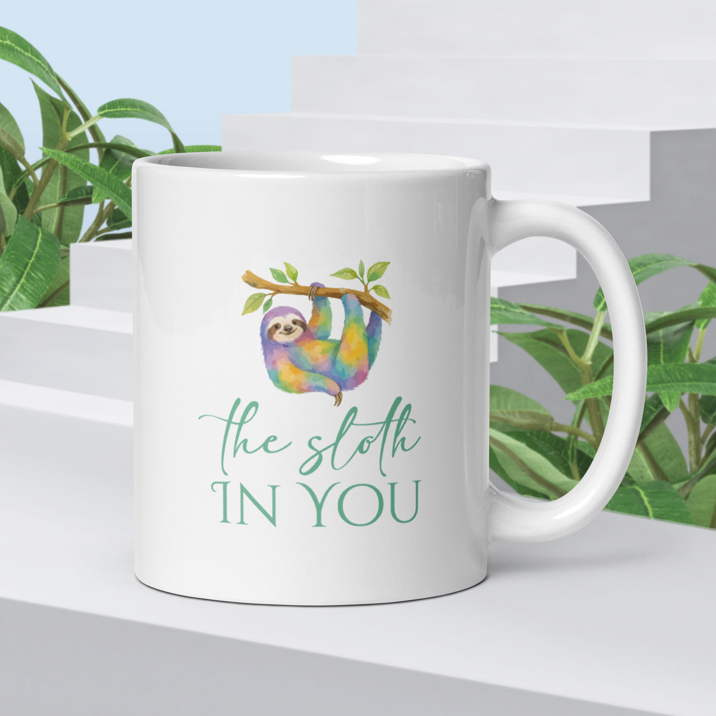 The Sloth In You Mug